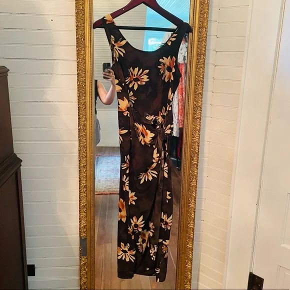 Vintage 90s Sarong Hawaiian Dress - Picture 5 of 6